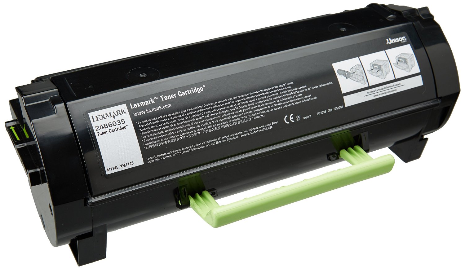 Lexmark 24B6035 G2491 16K Yield MADE IN CANADA Remanufactured Toner for M1145 XM1145 MFP