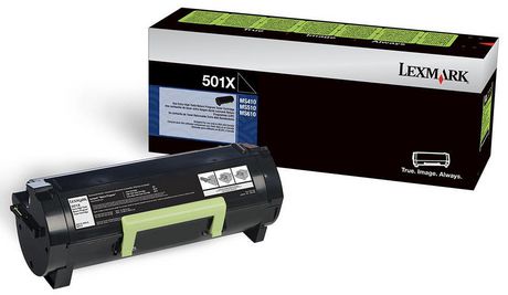 Lexmark 501X 50F1X00 ORIGINAL OEM 10K Yield EXTRA High Capacity Toner Cartridge Click Here