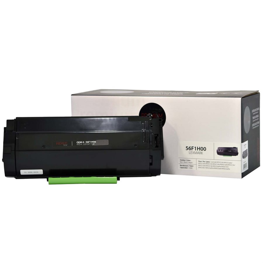 Lexmark 56F1H00 15000 Pages COMPATIBLE Toner for MS321dn Ms421dn Ms521dn MS621dn MS622 MX321