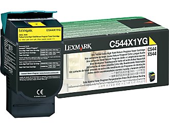 Lexmark C544X1YG YELLOW ORIGINAL 4K EXTRA HIGH YIELD Toner Cartridge for C544 X544 Series