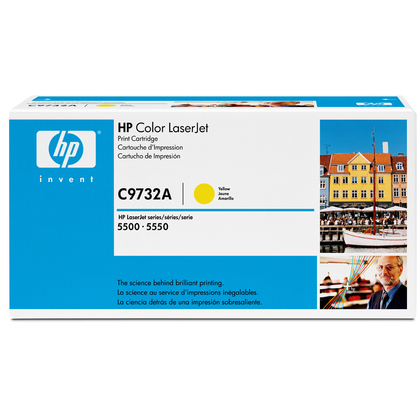 HP 645A C9732A YELLOW OEM Genuine Toner For HP 5500 HP 5550