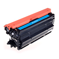 HP 657X CF471X CYAN Toner Cartridge Compatible HP Color LaserJet Enterprise Flow MFP M681F, M