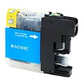 BROTHER LC103C XL LC103XL CYAN GENERIC HIGH YIELD 600 PAGES click here for m