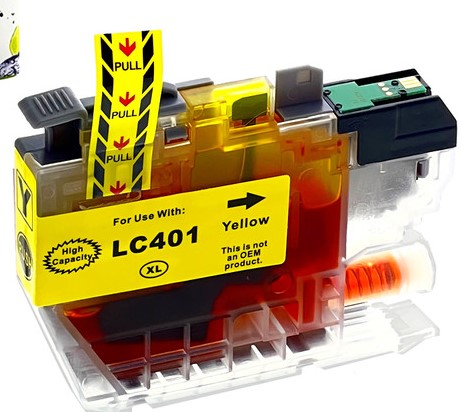 Brother LC401XLYS YELLOW Compatible Inkjet