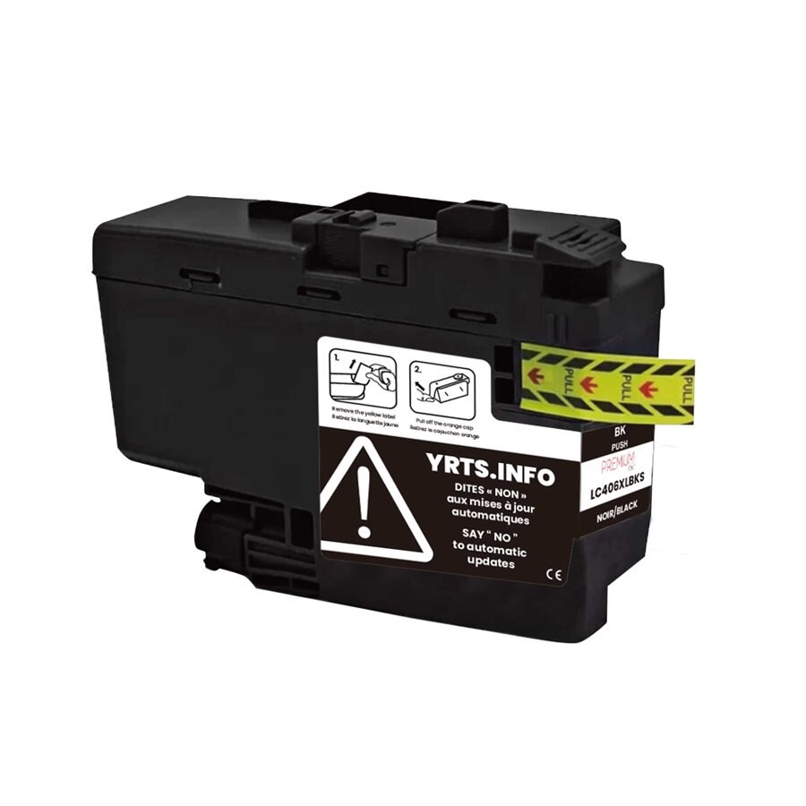 Brother LC406XLBKS BLACK 6000 Pages J4335DW J4335DW J4345DW J4345DW J4535DW J4535DW J5855DW mo