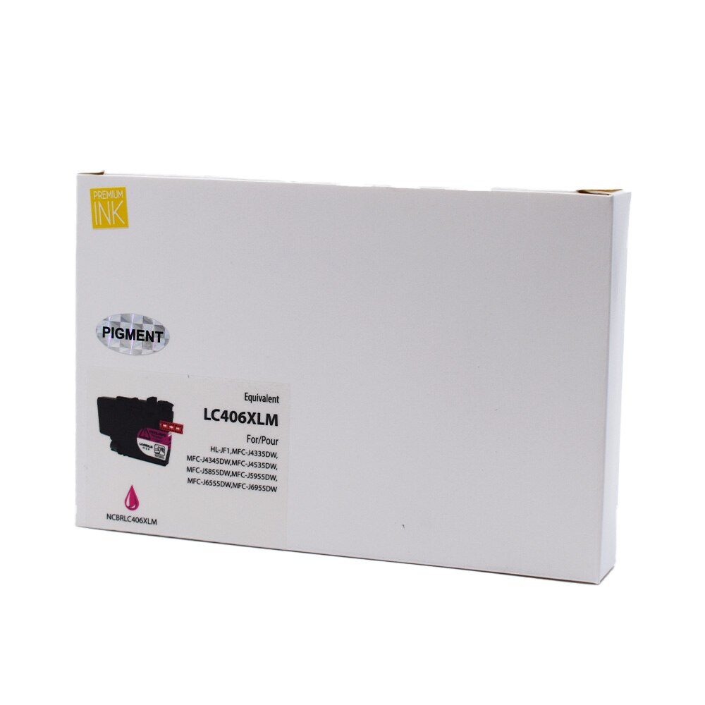 Brother LC406XLM MAGENTA 5000 Pages J4335DW J4335DW J4345DW J4345DW J4535DW J4535DW J5855DW mo