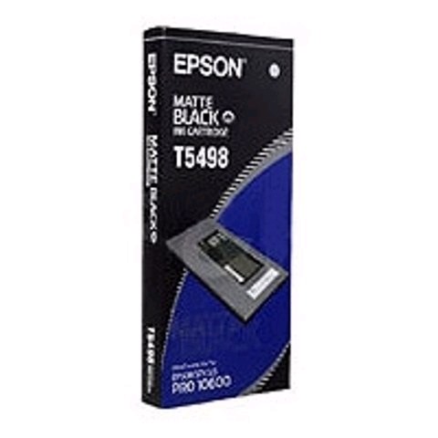 T549800 T5498 Epson MATTE BLACK OEM Ultrachrome Ink STYLUS PRO 10600 INKJET CARTRIDGE