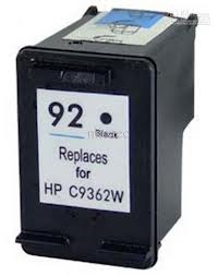 HP 92 C9362 WC (#92) Black Compatible Inkjet Print Cartridge