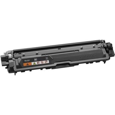Brother TN-221BK BLACK REMANUFACTURED High Yield 2500 Pages for MFC-9130CW MFC-933